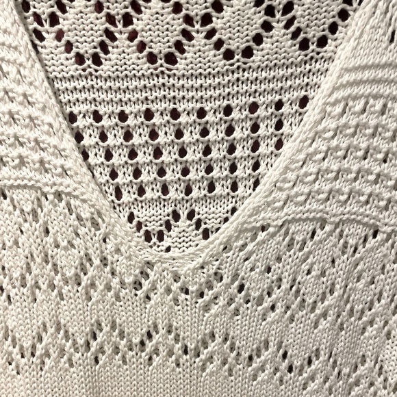 🆕 Sugar Thrillz - California Dreamin' Crochet Mini Dress - 100% Cotton - NWOT - Picture 8 of 11